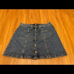 Urban Outfitters BDG button-up denim skirt